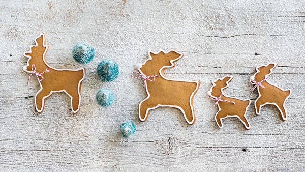Norwegian Christmas biscuits (Pepperkaker)