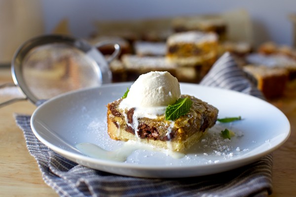 Not Derby pie bars