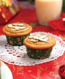 Not-nog cupcakes
