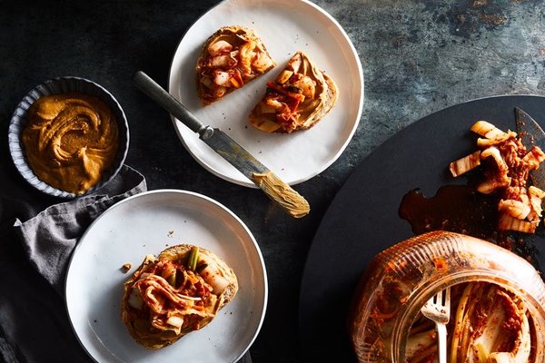 Not-quite-authentic kimchi