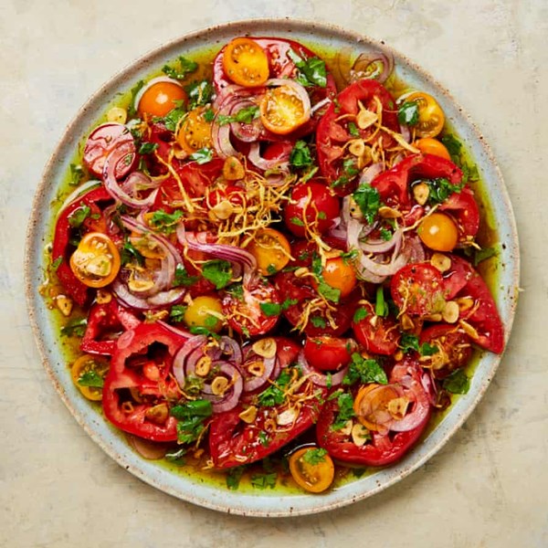 Not-your-average tomato salad