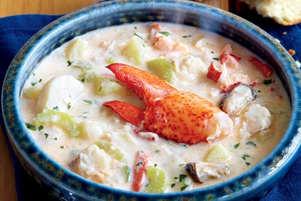 Nova Scotia seafood chowder