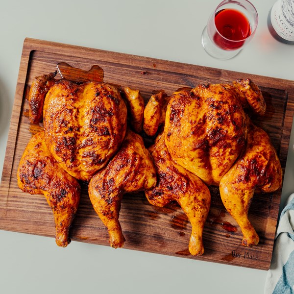 Now-and-later roast chickens