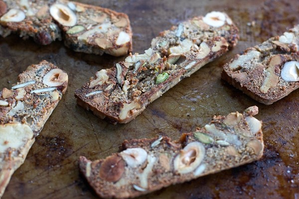 Nut & seed biscotti