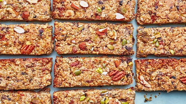 Nut butter granola bars
