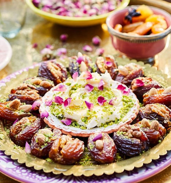 Nut-stuffed dates