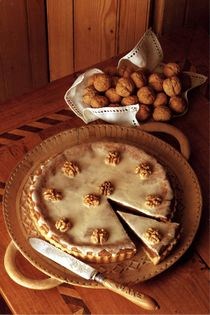 Nut tart (Gâteau au noix)