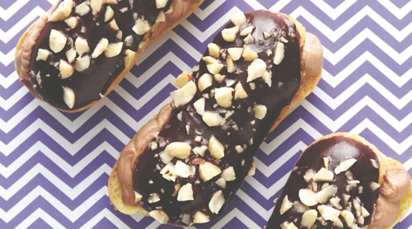 Nutella éclairs
