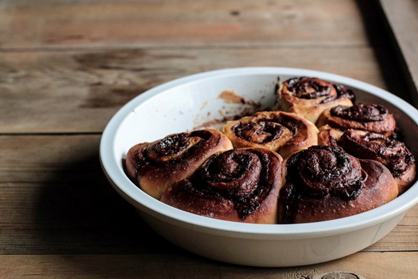 Nutella espresso rolls