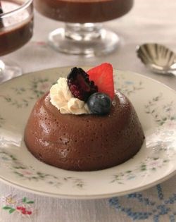 Nutella panna cotta