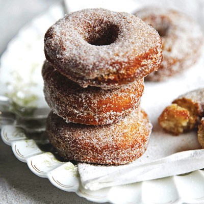 Nutmeg doughnuts