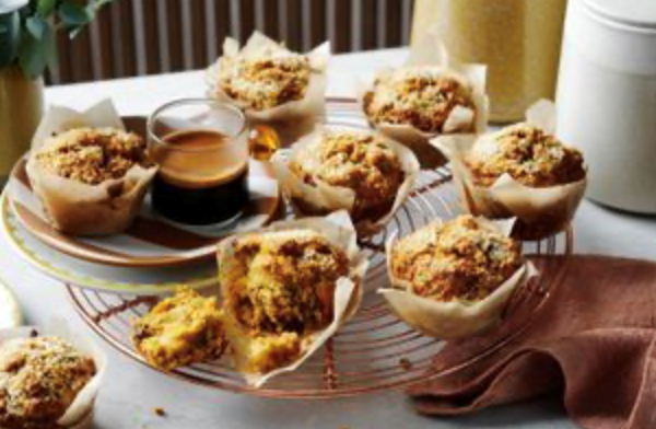 Nutty breakfast muffins