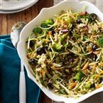 Nutty broccoli slaw