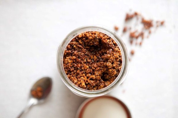 Nutty, butty granola