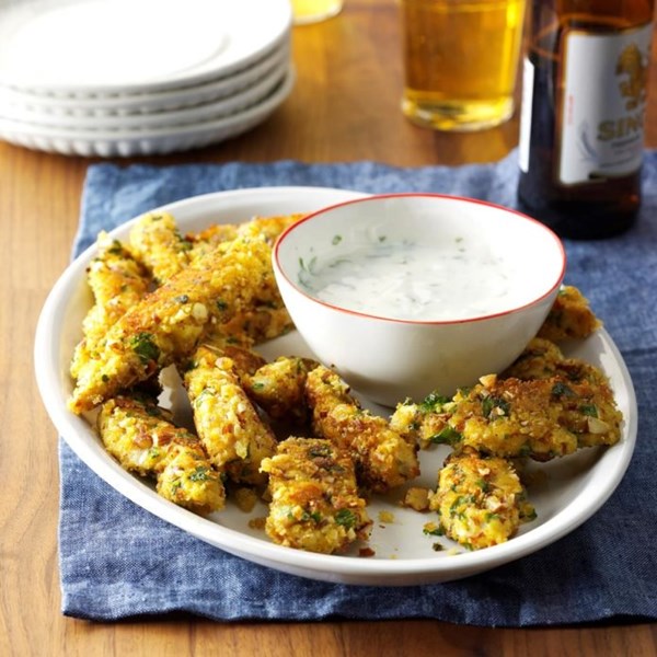 Nutty chicken strips 