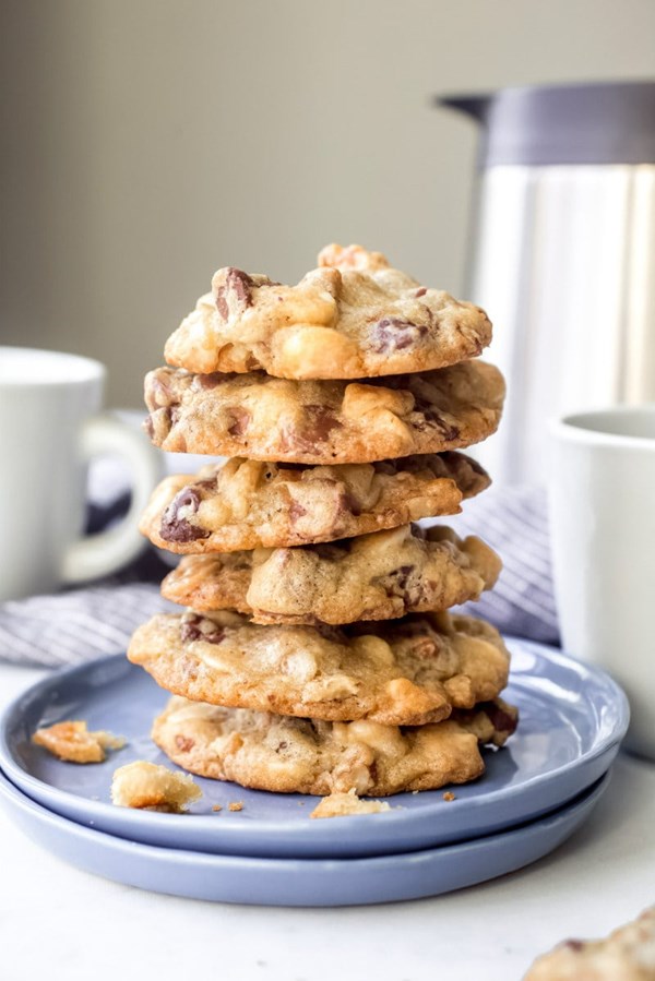 Nutty chocolate chip overload cookies