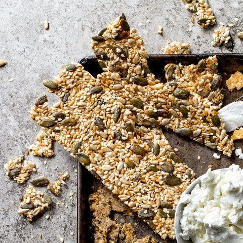 Nutty crackers