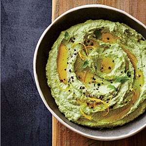 Nutty edamame spread