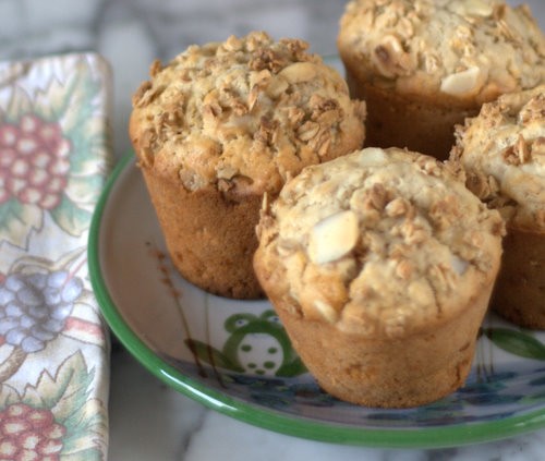 Nutty granola muffins