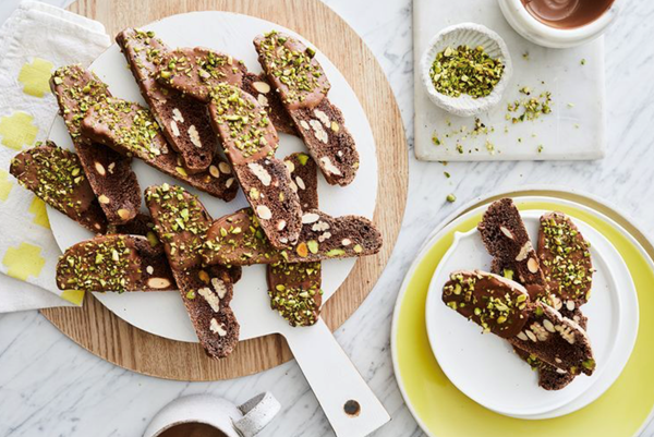 Nutty mocha biscotti