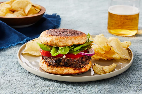  Nutty veggie burgers