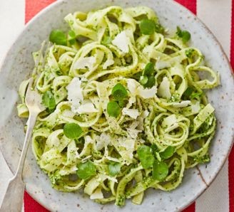Nutty watercress pesto