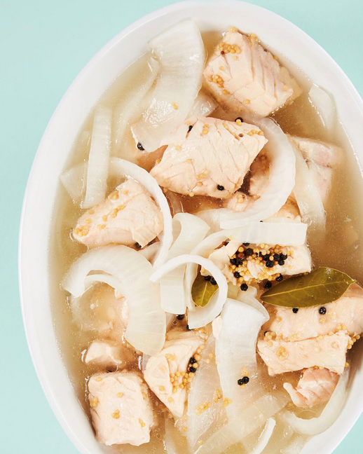 NY pickled salmon