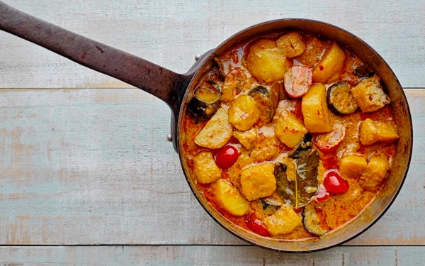 Nyonya vegetable curry