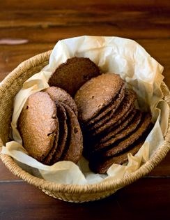 Oat and barberry biscuits