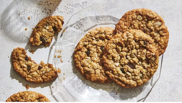 Oat and raisin cookies, my all-time favourite