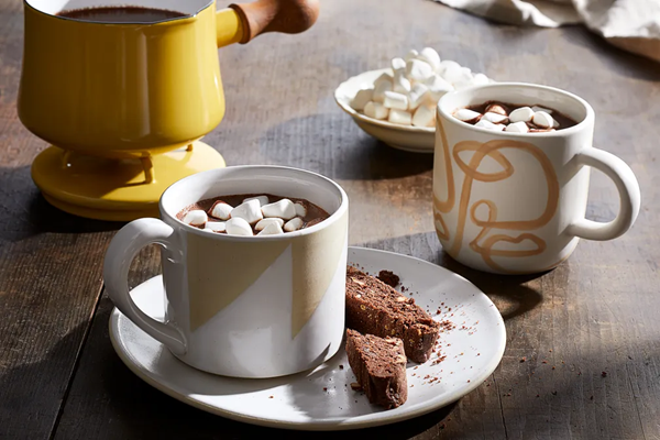 Oat milk hot chocolate
