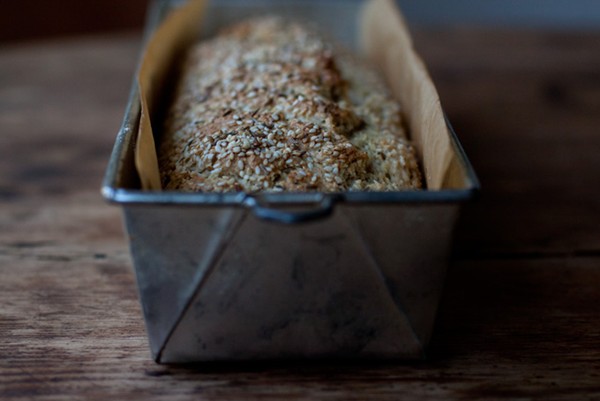 Oat soda bread