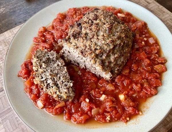 Oat-y meatloaf (or meatballs)