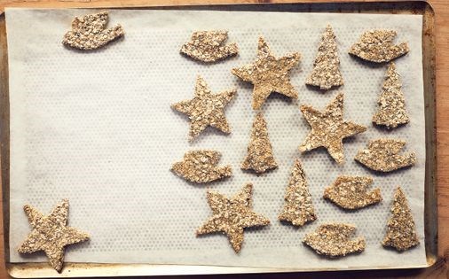 Oatcakes with poppy seeds