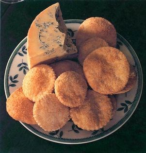 Oatmeal and Parmesan biscuits