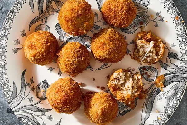 Oatmeal arancini 