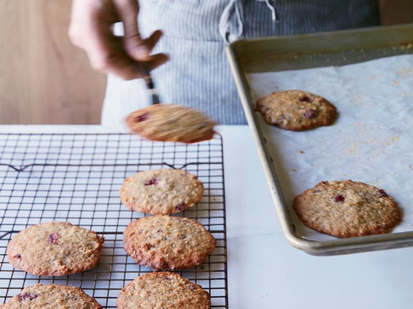 Oatmeal-cherry cookies [Megan Garrelts]