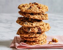 Oatmeal cherry walnut cookies