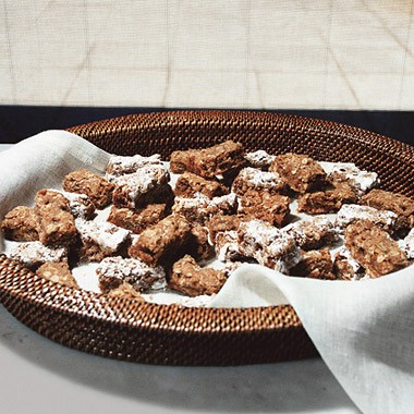 Oatmeal, fig, and walnut bars