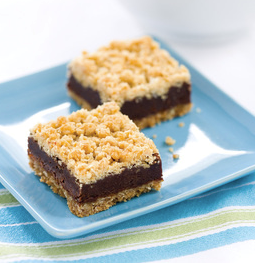 Oatmeal fudge bars