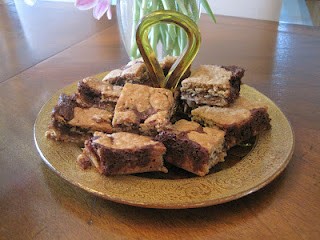 Oatmeal fudge bars
