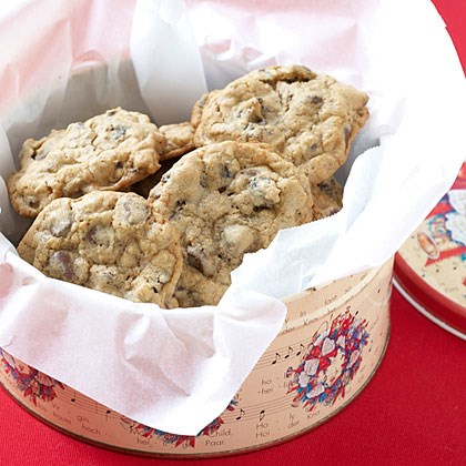 Oatmeal-raisin chocolate chip cookies