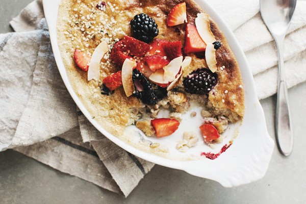 Oatmeal souffle