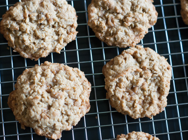 Oatmeal toffee cookies 