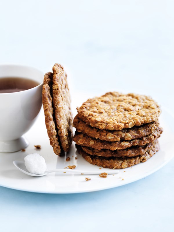 Oaty Anzac biscuits