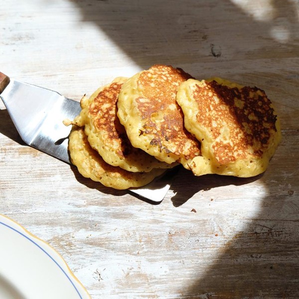 Oaty banana drop scones