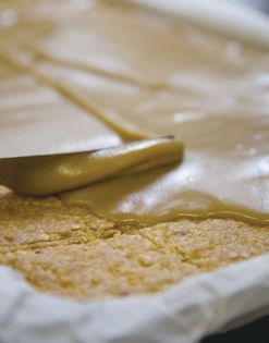 Oaty ginger slice