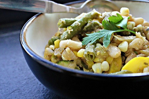 Oaxacan green mole stew