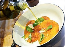 Obelisk marinated roasted peppers