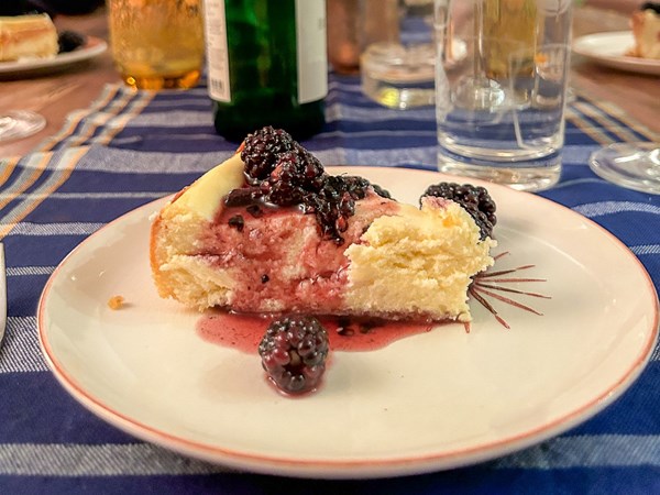 Obsessive ricotta cheesecake